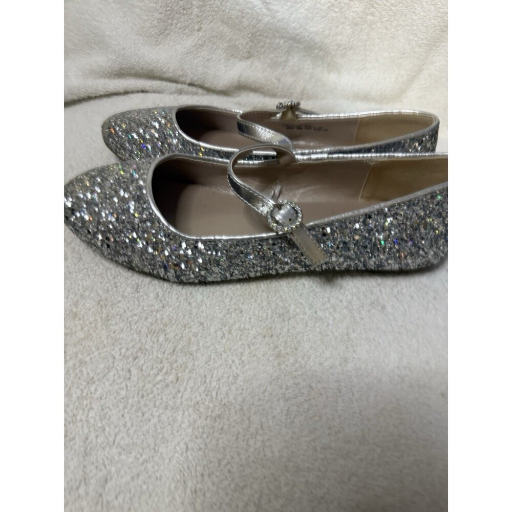 Children's Place Rock Glitter Mary Jane Ballet Flats Girls Size 4